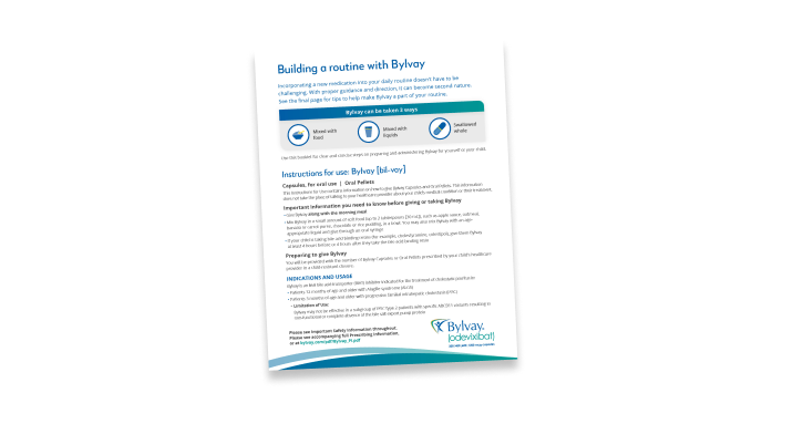 Bylvay Instructions for Use Brochure downloadable tool.