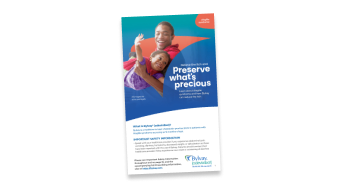Bylvay Patient Brochure for people with cholestatic pruritus (itch) from Alagille syndrome downloadable tool.