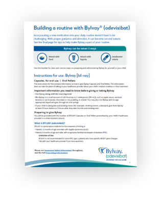 Bylvay Instructions for Use Brochure downloadable tool.