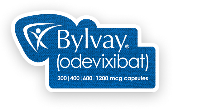 Bylvay® (odevixibat) logo.