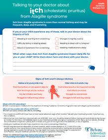 Alagille syndrome itch tracker downloadable tool.