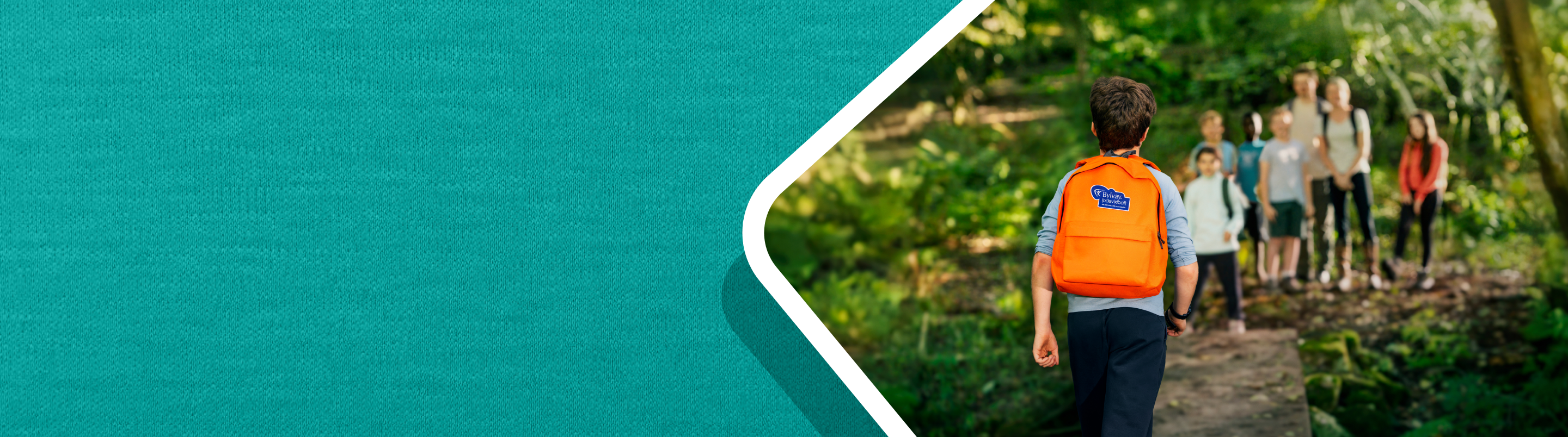 Discover how BYLVAY can reduce itch from progressive familial intrahepatic  cholestasis. Image of boy in nature trail.
